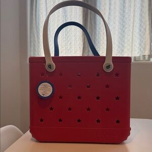BOGG BAG Red Star Cutout Tote